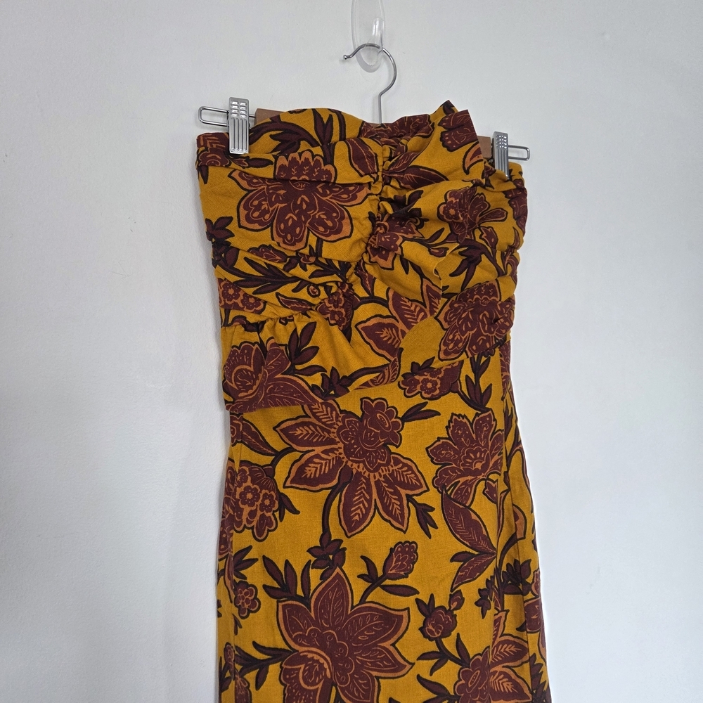 Sézane Strapless midi dress - Picture 2 of 12